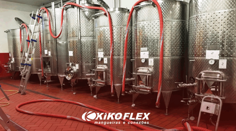 Sanitização de Mangueiras Alimentícias