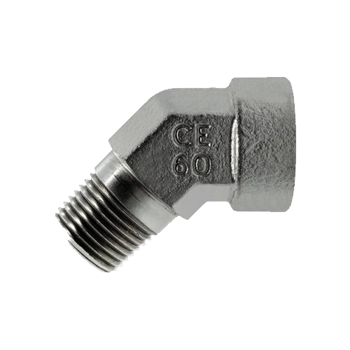 ADAPTADOR 45° MACHO NPTF X FÊMEA NPTF