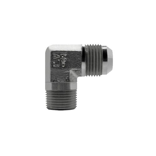 ADAPTADOR 90° MACHO NPTF X MACHO JIC 1