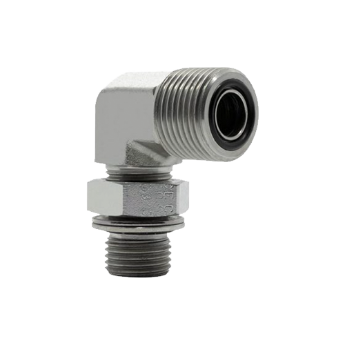 ADAPTADOR 90° MÉTRICO MACHO ORIENTÁVEL X MACHO ORFS 2