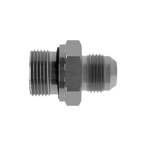 ADAPTADOR MACHO BSPP VEDAÇÃO COM ANEL ED x MACHO JIC