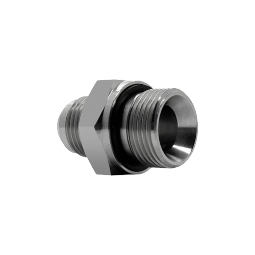 ADAPTADOR MACHO BSPP VEDAÇÃO COM ANEL ED x MACHO JIC 2