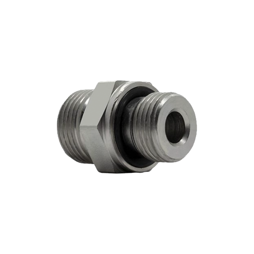 ADAPTADOR MACHO MÉTRICO VEDAÇÃO COM ANEL ED X MACHO ORFS 3