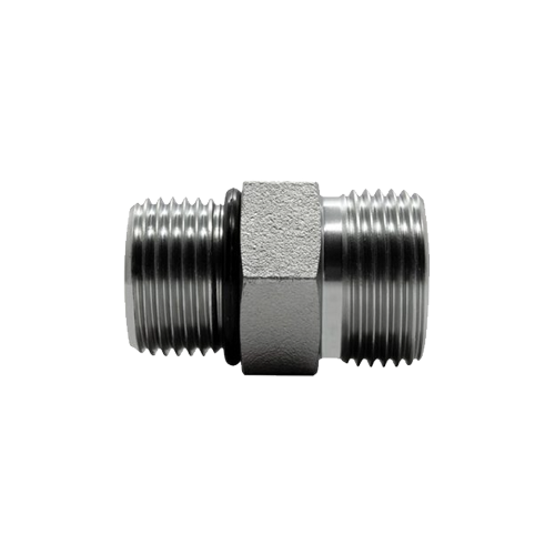 ADAPTADOR MACHO UNF VEDAÇÃO COM ANEL O’RING X MACHO ORFS