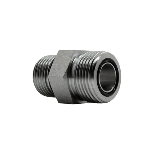 ADAPTADOR MACHO UNF VEDAÇÃO COM ANEL O’RING X MACHO ORFS 2