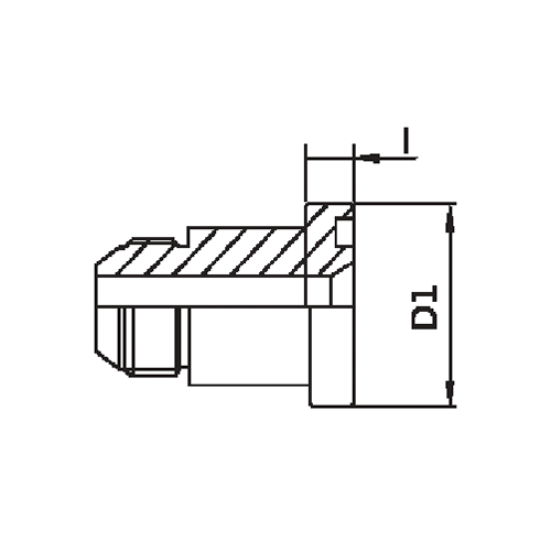ADAPTADOR RETO FLANGE 3000 PSI 4