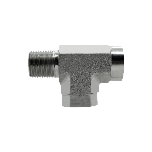 ADAPTADOR TEE LATERAL MACHO NPTF X FÊMEA NPTF 1