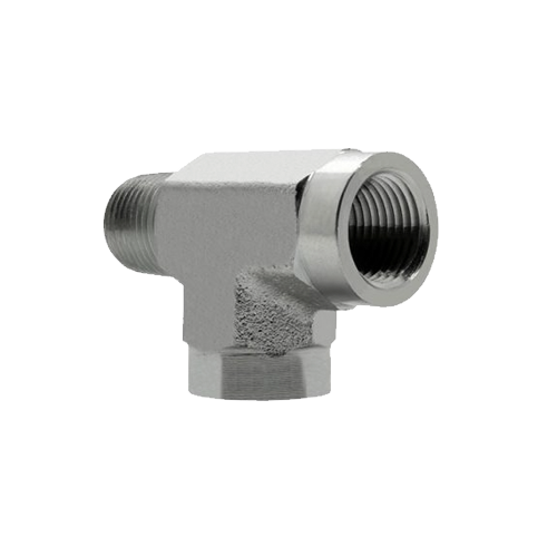 ADAPTADOR TEE LATERAL MACHO NPTF X FÊMEA NPTF 2