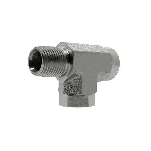 ADAPTADOR TEE LATERAL MACHO NPTF X FÊMEA NPTF 3