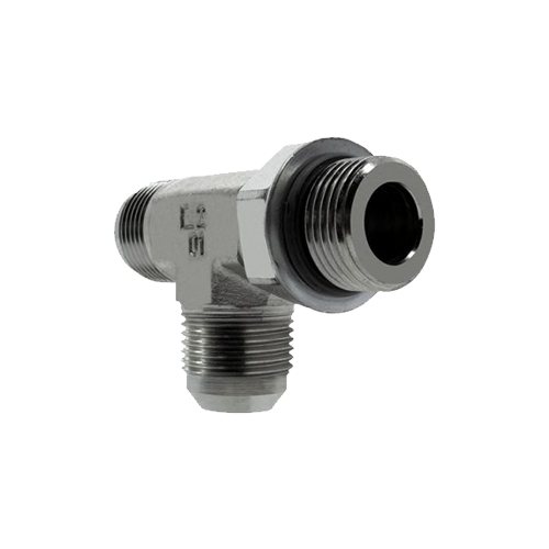 ADAPTADOR TEE LATERAL MACHO ORIENTÁVEL UNF X MACHO JIC 2