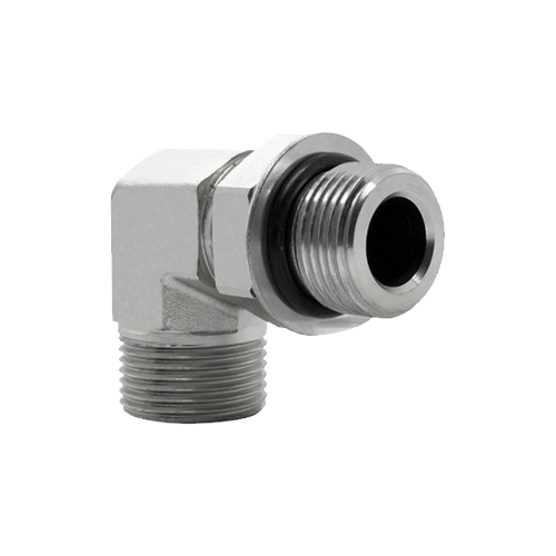 Adaptador 90° UNF Macho Orientável x Macho ORFS 3