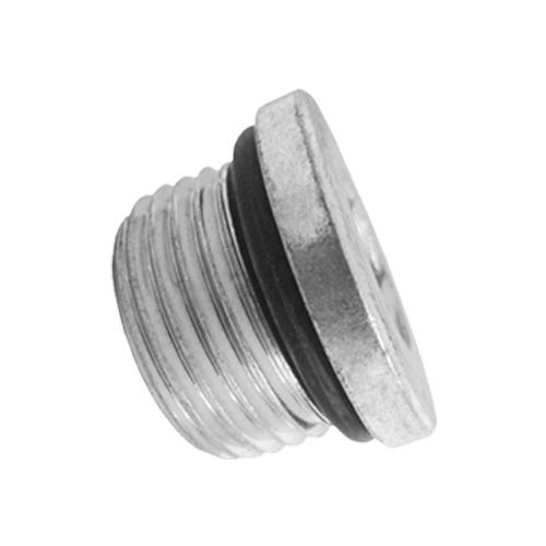 Bujão Macho Sextavado Interno DIN 908 UNF Vedação com O’Ring 2