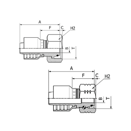 Terminal OPF Reto Fêmea Gir. DKO Pesado 3