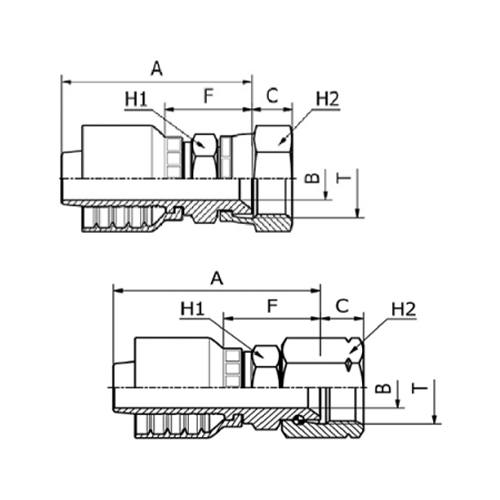 Terminal OPF Reto Fêmea Gir. JIC 37° Sext. Extra 3