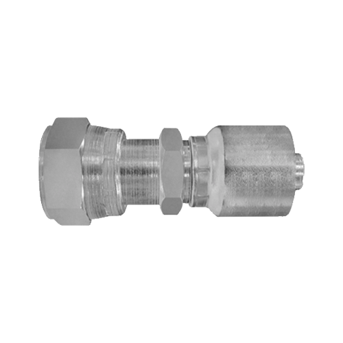 Terminal OPF Reto Fêmea Giratória ORFS com Sextavado Extra 1