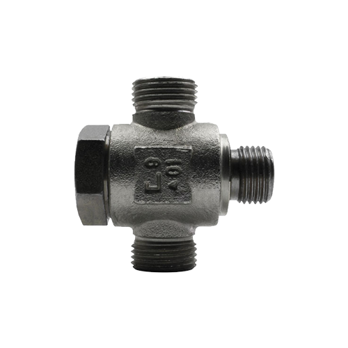 Conexão Banjo Tee Rosca Orientável Vedação Anel ED 1