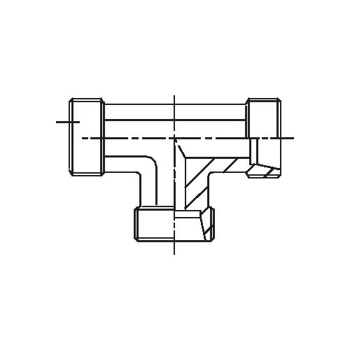 Conexão Tee Igual 4